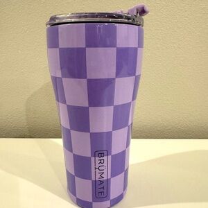 NAV 22oz lavender checker Brumate